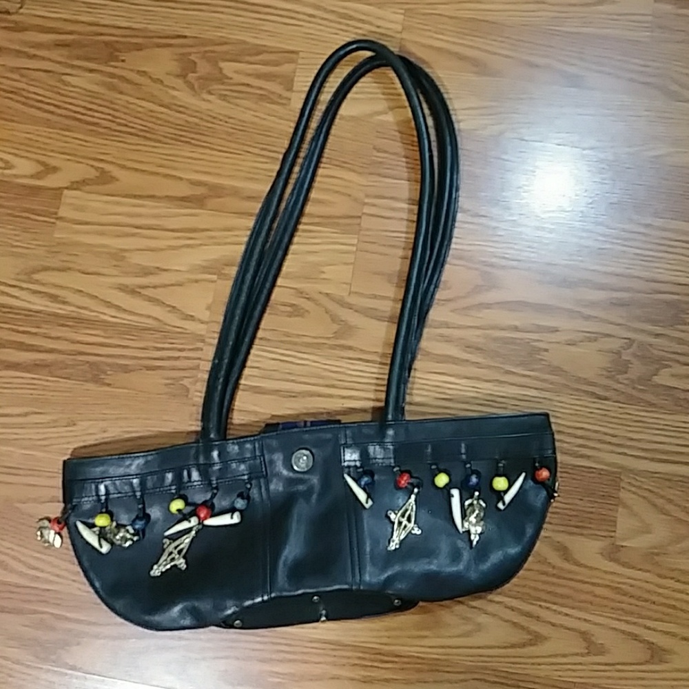 RARE VINTAGE AS.HRO LEATHER BAG